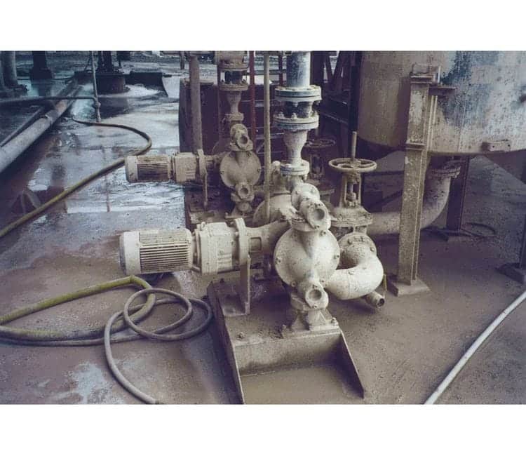 Sandpiper EM Electric Diaphragm Pumps In Difficult Continuous Use